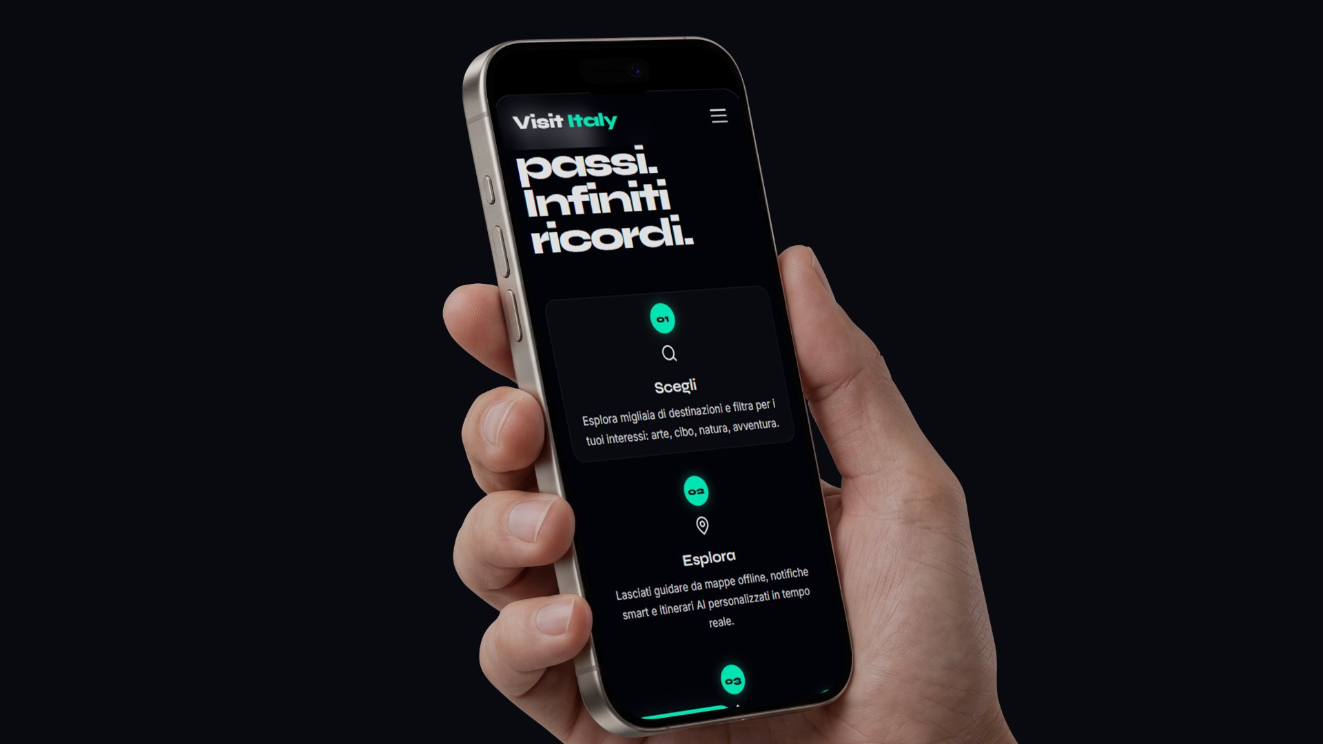Sezione How It Works — Visit Italy