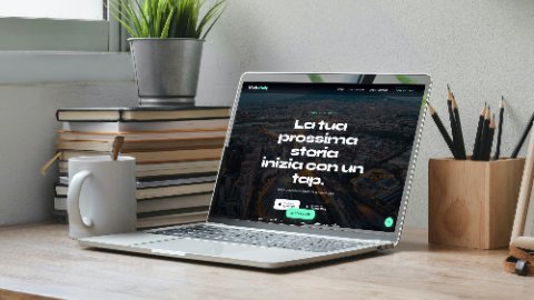 Visit Italy — design su laptop